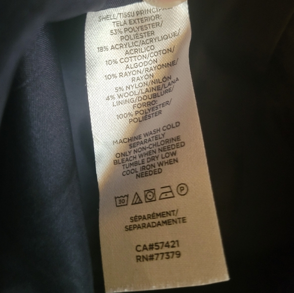 NWOT Ann Taylor Factory Tweed Blazer - Picture 5 of 5